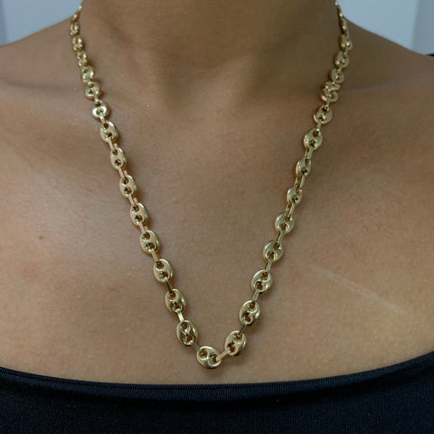 Cadena GC Oro amarillo 18k 10,78 Gr / 6 mm / 46 Cm *