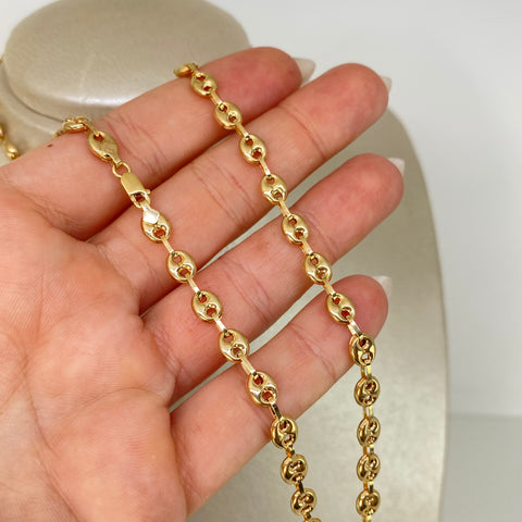 Cadena GC Oro amarillo 18k 9,60 Gr / 5,2 mm / 50 Cm †