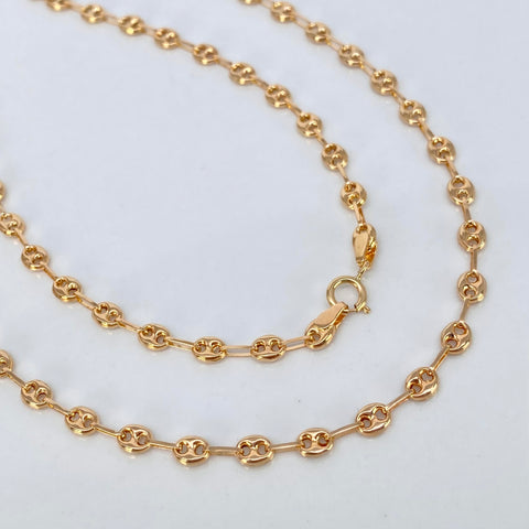 Cadena GC Lisos Oro amarillo 4,41 Gr / 3,3 mm / 45 Cm
