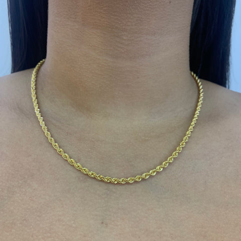 Cadena Italy Lazo Oro amarillo 18k +1 / 4,7 Gr / 3,2 mm / 45 Cm