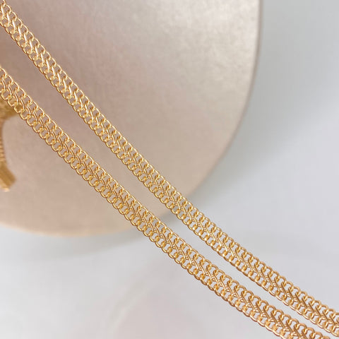 Cadena ● Sedusa Oro amarillo 18k 5,35 Gr / 4 mm / 60 Cm *