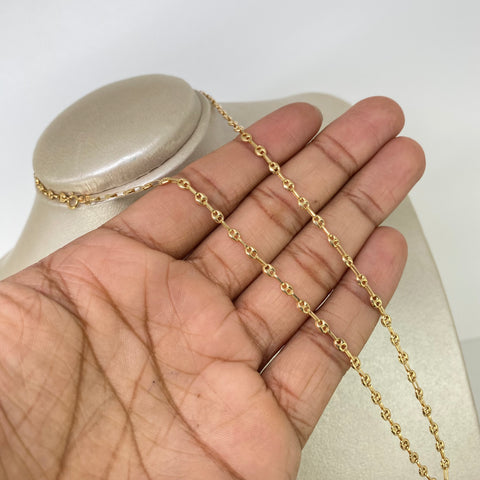 Cadena GC Oro amarillo 4,65 Gr / 3,3 mm / 50 Cm †