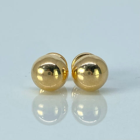Topos Media Bolas Lisas Oro amarillo 0,7 Gr / 7 mm *