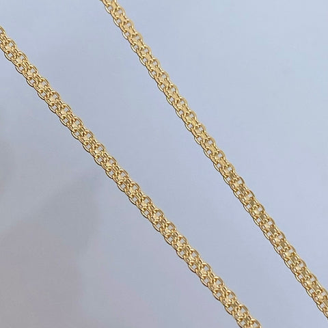Cadena China Oro amarillo 18k 3,17 Gr / 1,3 mm / 60 Cm †