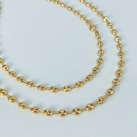 Cadena GC Diamantada Oro amarillo 5,70 Gr / 3,3 mm / 50 Cm