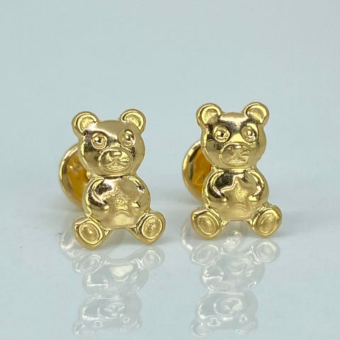 Topos Osos Oro amarillo 18k 0,8 Gr / 7 mm