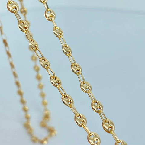 Cadena GC Oro amarillo 18k 6,22 Gr / 3,3 mm / 60 Cm *