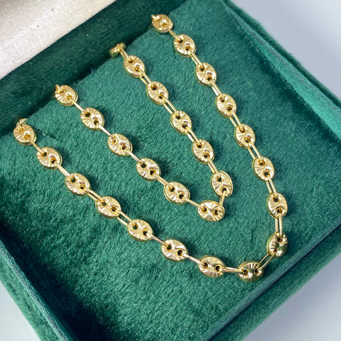 Cadena GC Diamantada Oro amarillo 18k 12,50 Gr / 4,4 mm / 61,5 Cm *