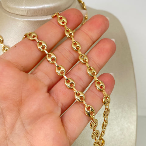 Cadena GC Oro amarillo 18k 11,45 Gr / 6,4 mm / 50 Cm