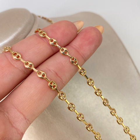 Cadena GC Oro amarillo 8,06 Gr / 4,1 mm / 61 Cm