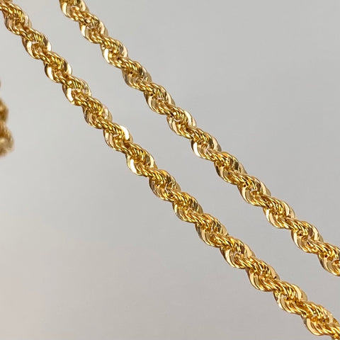 Cadena ● Lazo Oro amarillo 18k +1 / 7 Gr / 3,1 mm / 60 Cm
