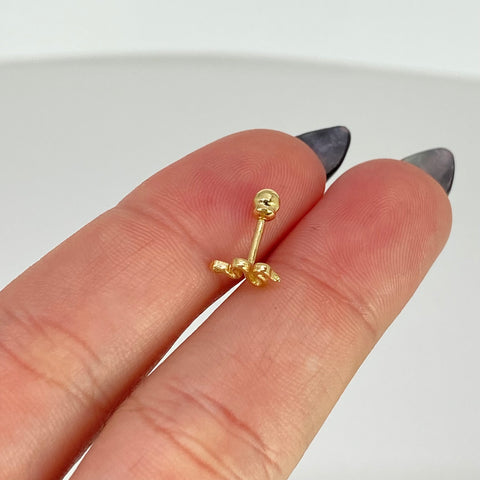 Piercing Serpiente / Oro Amarillo 18k (Joya) / 0,42gr / 4.3mm / (Oreja) *