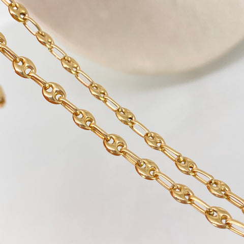 Cadena GC Oro amarillo 18k 6,52 Gr / 4 mm / 50 Cm *