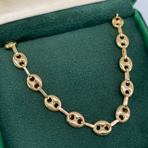 Cadena GC Oro amarillo 18k 12,50 Gr / 6 mm / 60 Cm *
