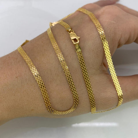 Cadena Italy China  Oro amarillo +1 / 4,58 Gr / 2,7 mm / 45 Cm *