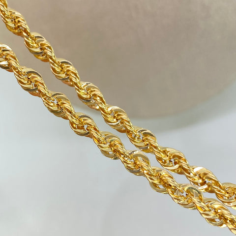 Cadena ● Lazo Oro amarillo 18k +1 / 7,46 Gr / 4,3 mm / 45 Cm