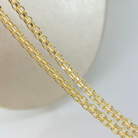 Cadena ● China Oro amarillo 18k 5,8 Gr / 3,2 mm / 60 Cm