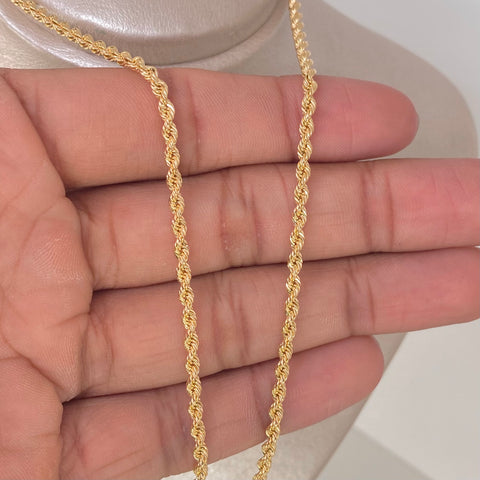 Cadena ● Lazo Oro amarillo 18k +1 / 5,2 Gr / 2,8 mm / 50 Cm *
