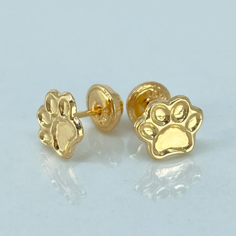 Topos Huellas Oro amarillo 0,65 Gr / 8 mm *