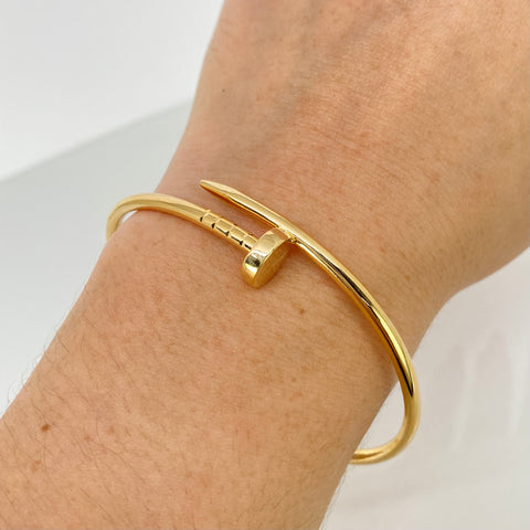 Pulso ● Clavo CT Oro amarillo 6,9 Gr / 18 Cm