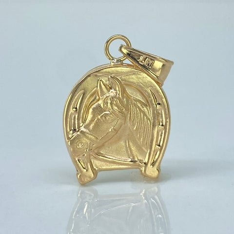 Herraje Herradura Caballo Oro amarillo 1,1 Gr / 2,5 Cm