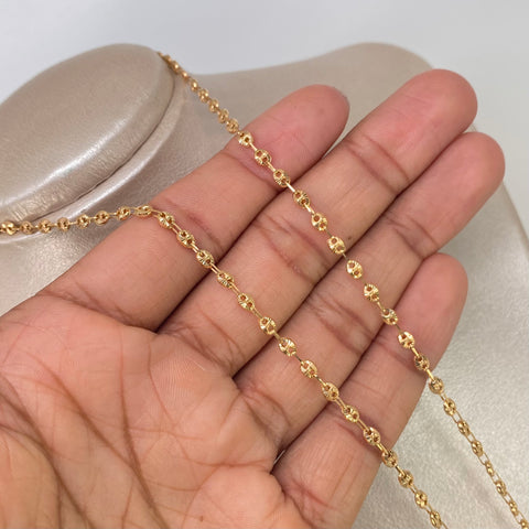 Cadena GC Diamantado Oro amarillo 7,01 Gr / 3,3 mm / 60 Cm