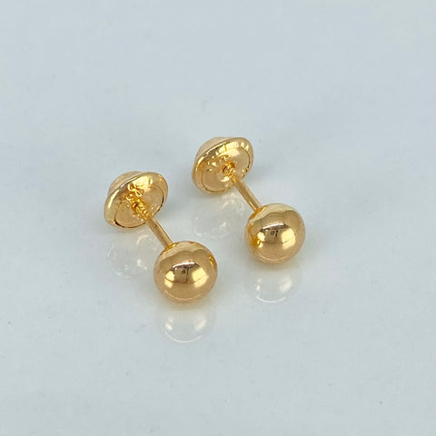 Topos Bolas Lisas Oro amarillo 0,62 Gr / 5 mm