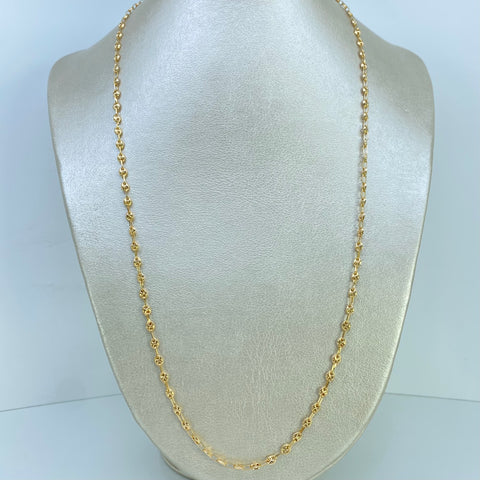 Cadena GC Oro amarillo 18k 6,22 Gr / 3,3 mm / 60 Cm *