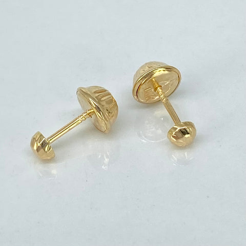 Topos Bolas Diamantadas Oro amarillo 0,43 Gr / 3 mm