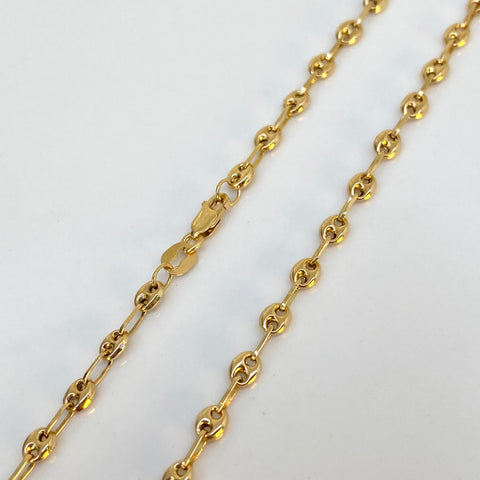 Cadena GC Oro amarillo 18k 6,12 Gr / 3,1 mm / 60 Cm *