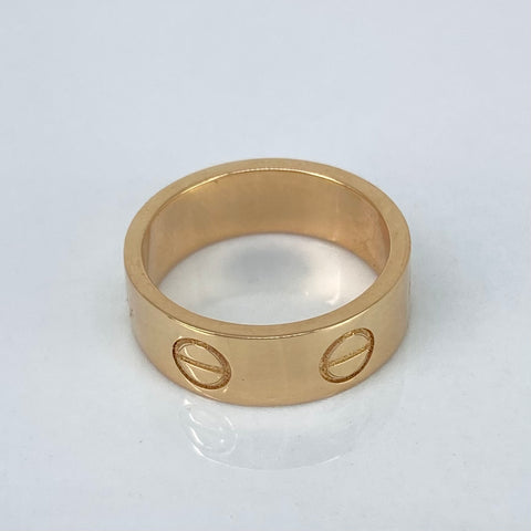 Anillo Argolla CT Oro amarillo / Talla 4 1/4 / 5,65 Gr / 5,5 mm *