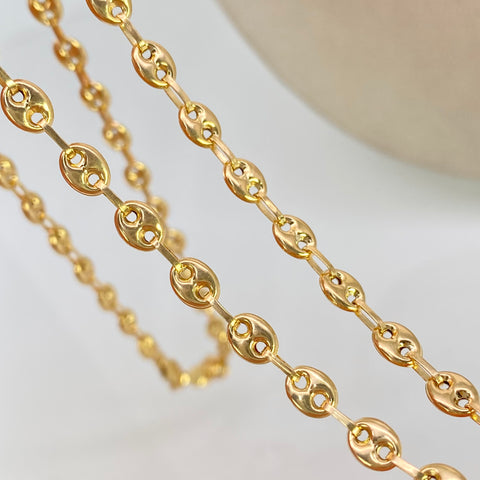 Cadena GC Oro amarillo 18k 6,30 Gr / 3,3 mm / 60 Cm
