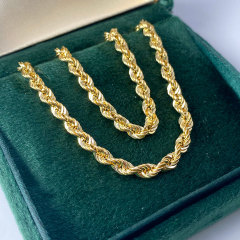 Cadena Italy Lazo Oro amarillo 18k +1 / 10,15 Gr / 3,8 mm / 60 Cm *