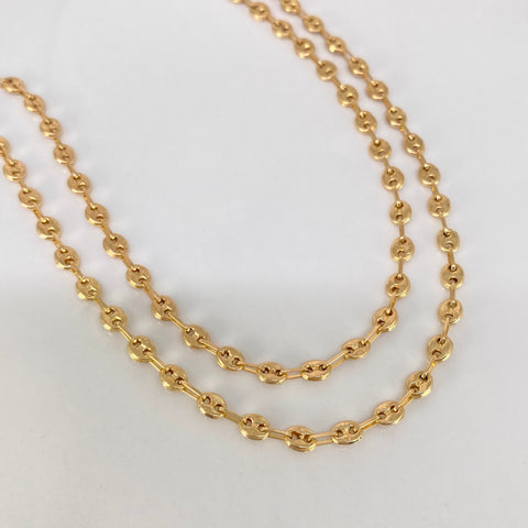 Cadena GC Oro amarillo 4,67 Gr / 3,3 mm / 45 Cm