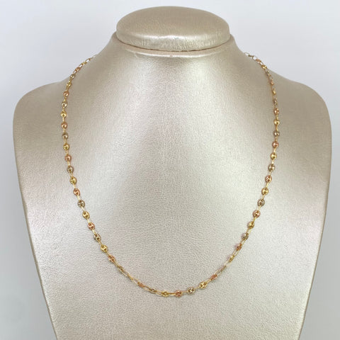 Cadena GC Tres oros 18k 4,01 Gr / 3,3 mm / 45 Cm *