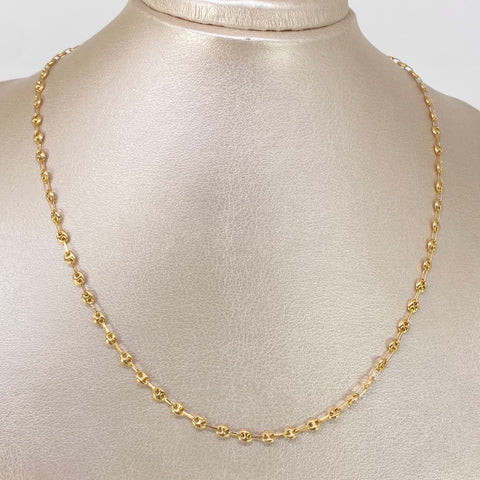 Cadena GC Oro amarillo 18k 4,56 Gr / 3,3 mm / 45 Cm