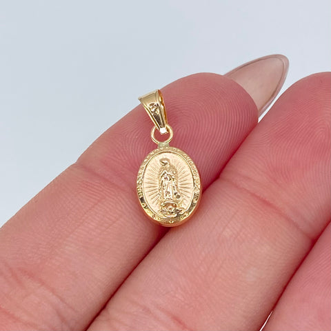 Dije Virgen Guadalupe Oro amarillo 0,5 Gr / 1,8 Cm