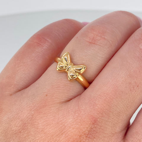 Anillo Mariposa Oro amarillo / Talla 5 1/4 / 1 Gr