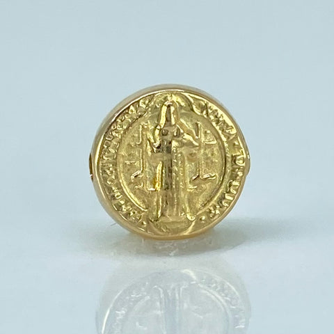 Herraje San Benito Tambor Oro amarillo 0,35 Gr / 0,9 Cm *