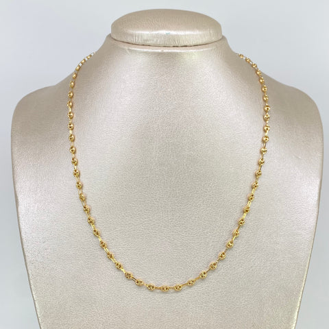Cadena GC Oro amarillo 18k 5,16 Gr / 3 mm / 45 Cm