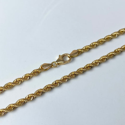 Cadena Italy Lazo Oro amarillo 18k +1 / 8,26 Gr / 3 mm / 60 Cm *
