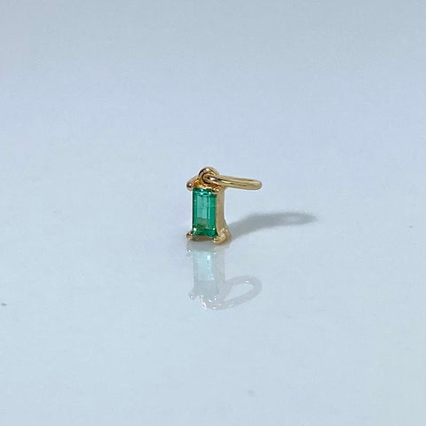 Dije Rectangular / 25 Pts Esme Oro amarillo 18k 0,4 Gr / 1 Cm *