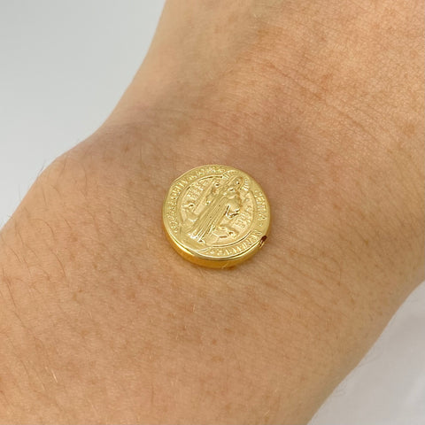 Herraje San Benito Oro amarillo 18k 1,07 Gr *