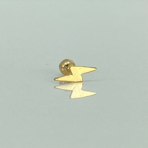 Piercing Rayo / Oro Amarillo 18k (Joya) / 0,27gr / 3mm / (Oreja)