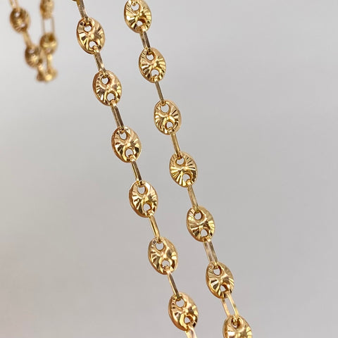 Cadena GC Diamantada Oro amarillo 5,70 Gr / 3,3 mm / 50 Cm