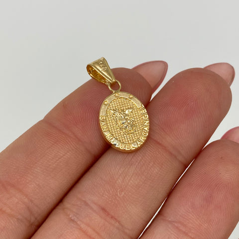 Dije San Miguel Arcangel Oro amarillo 18k 0,8 Gr / 2,2 Cm *