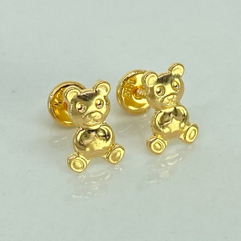 Topos Osos Oro amarillo 18k 0,78 Gr / 6,7 mm  *