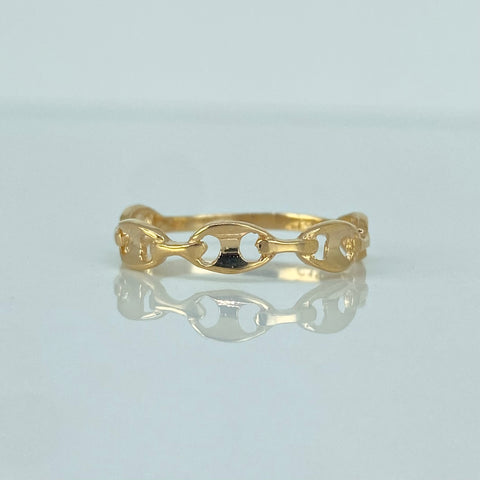 Anillo GC Oro amarillo 18k / Talla 6 / 1,12 Gr