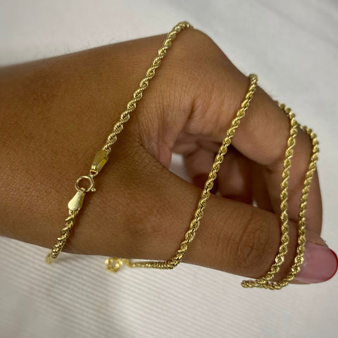 Cadena Italy lazo Oro amarillo 18k +1 / 3,64 Gr / 2,2 mm / 60 Cm