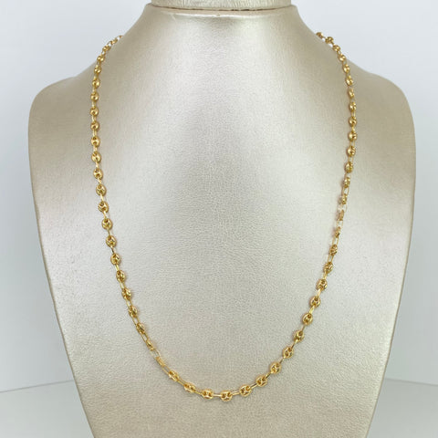 Cadena GC Oro amarillo 18k 6,44 Gr / 4 mm / 50 Cm